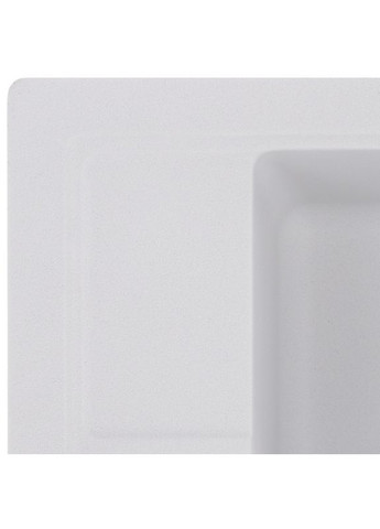 Кухонная мойка ZS-4651S-01 Белая (ZX4563) Zerix (321213682)