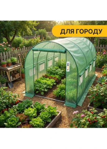 Садовая теплица парник Garden 10м² Green (LB-G103-GRN) LEOBRO (396849974)