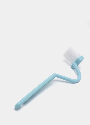 Щітка з вигнутою ручкою для прибирання важкодоступних місць і обідка унітазу China (342059852)