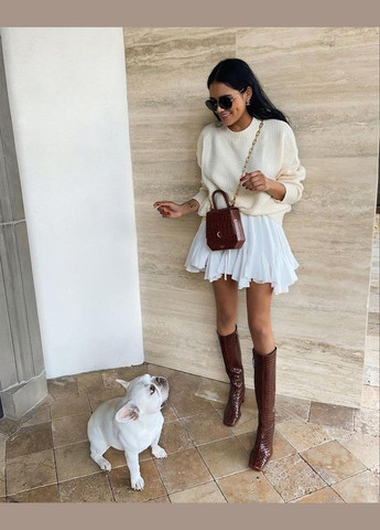 Белая юбка No Brand