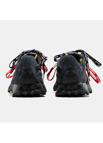 Темно-синій Осінні кросівки жіночі і чоловічі new balance 327 blue black grey | нью беланс 327 темно-сині No Brand