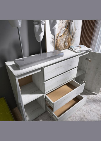 Комод КЛ-4 Лайт (телескопічні) 140х38х93 см (EVR-071077) Еверест (329296522)