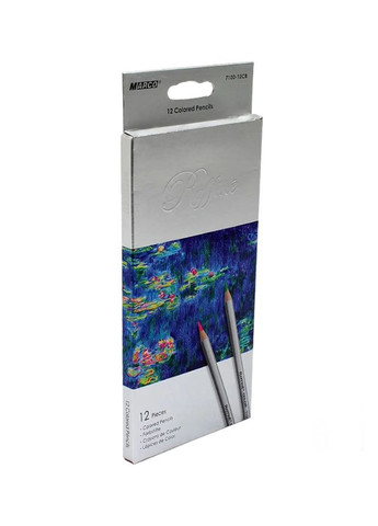 Набір кольорових олівців колір різнокольоровий ЦБ-00247117 Marco (282818512)