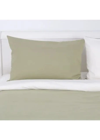 Евро комплект постельного Микрополиэстер с наволочками 50*70/70*70 см, Melluna Touch Olive Оливковый (38160200215) ТЕП (375088368)