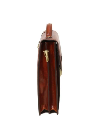 Чоловіча шкіряна барсетка на плече Leather David TL141424 (велика) Tuscany Leather (318832185)