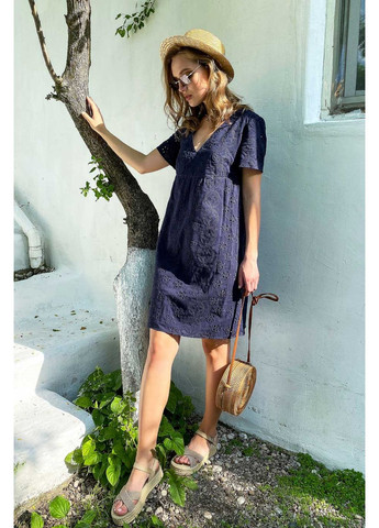 Синее платье 1771.4701 Seventeen