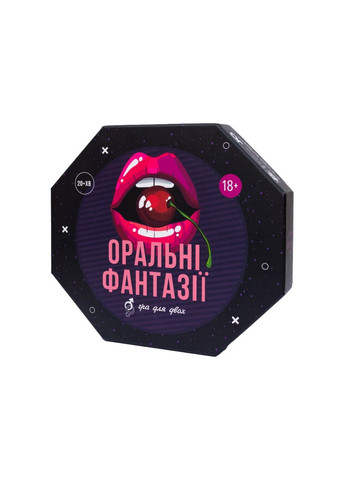 Настільна гра "Оральні фантазії" (UKR) 20х15х10 см Fun Games (289461252)