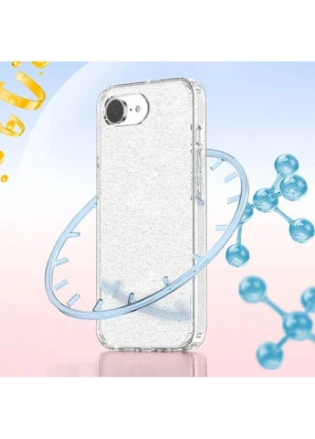 TPU чехол для прозрачный гибкий эластичный 6.1" No Brand iPhone 16e / 17e (402119177)