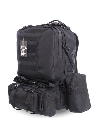Рюкзак тактический трехдневный штурмовой SILVER (нейлон, оксфорд 900D, р-р 50х34х15см, 26л, Черный) (TY-213_Черный) SILVER KNIGHT (361434155)