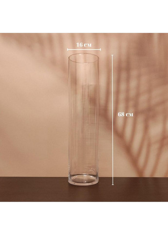 Підсвічник h 68 см, Діаметром 16 см, колба Liliya Flowers (366026712)