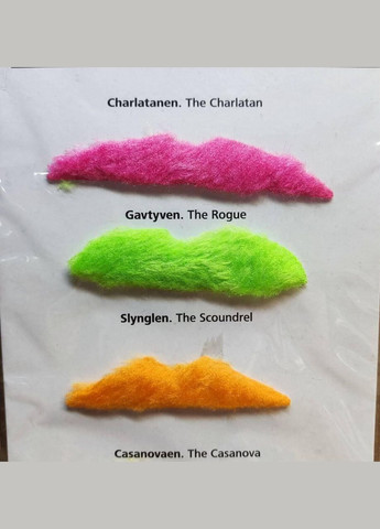 Усы веселые, разноцветные, смешные самоклеющиеся накладные 6 шт. для вечеринки No Brand (370135510)