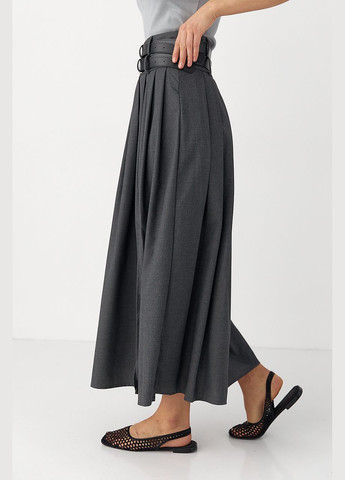 Спідниця міді зі складками Lurex (323644483)