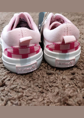 Розовые кеды розовые для девочки -23,5 Hurley