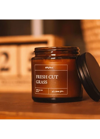 Соєва свічка “Fresh cut grass” (свіжоскошена трава) MyMood (366577930)