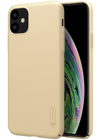 Чехолнакладка Super Frosted Shield Case Apple iPhone 11 Gold Nillkin (301780075)