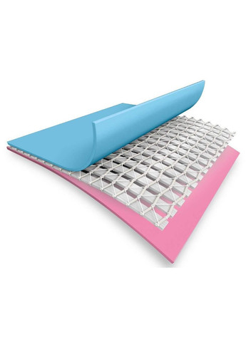 Каркасний басейн 220 x 150 x 60 см 28266 Pink Rectangular Frame Pool Intex (342109654)