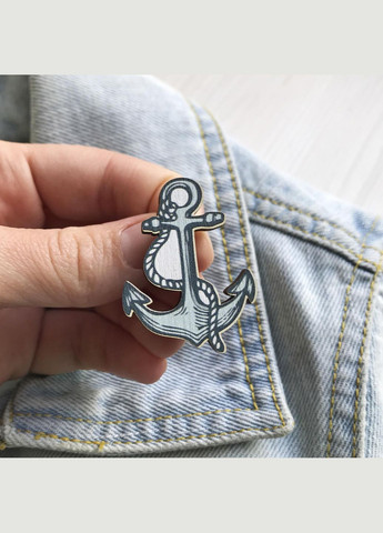 Значок з дерева "Якір" Cozy-Up (291162191)