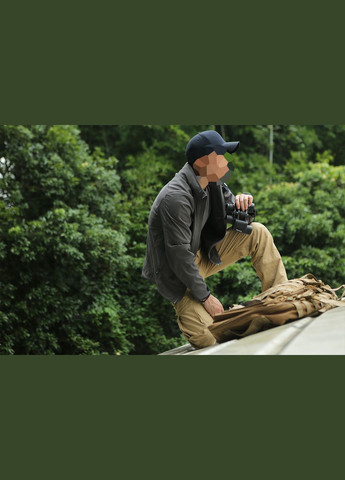 Куртка ветровка ветрозащитная Blue label fog windproof soft-shell Серая S Emerson (276907232)