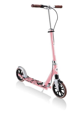 Самокат NL205 Deluxe з ручним гальмом пастельно-рожевий до 100кг () Globber 685-210 (312515801)