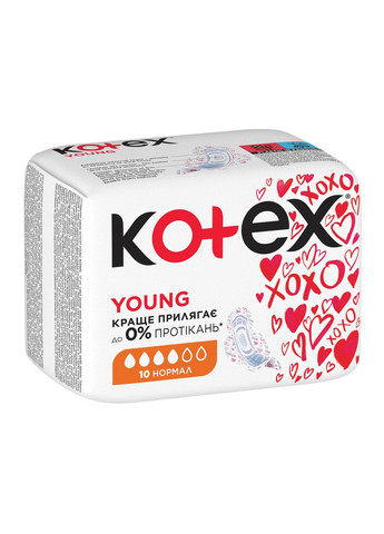 Прокладки Kotex young normal 10 шт. (268141709)
