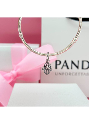 Серебряный шарм Пандора Амулет Хамса 799144C00 Kabluchka (355347211)