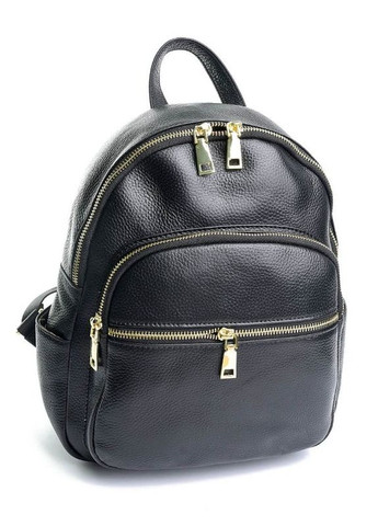 Женский кожаный рюкзак черный No Brand (292557716)