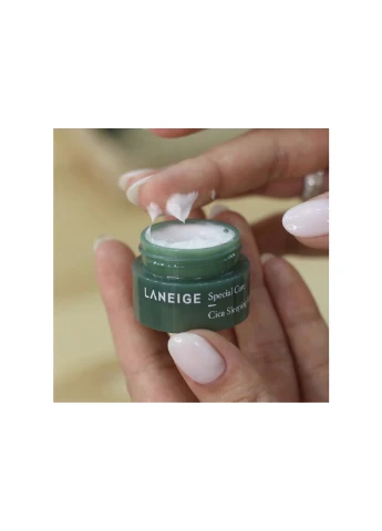 Ночная восстанавливающая и увлажняющая маска Cica Sleeping Mask с цикой, 10 мл LANEIGE (377190914)