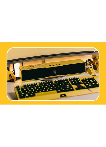 Игровой саундбар колонка Razer Leviathan V2 X Pokemon Pikachu limited edition (Желтый) No Brand (332634252)