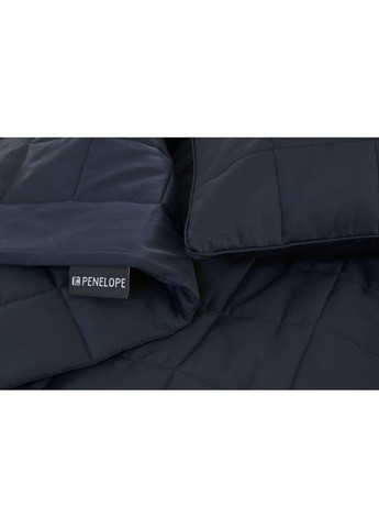 Покривало стьобане з наволочками Lia lacivert синій 300*280+50*70 (2) Penelope (303289917)