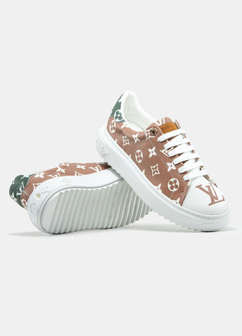 Коричневые летние женские кроссовки ✅ No Brand коричневые лето (321173199)