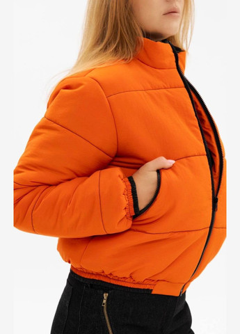 Оранжевый зимний Пуховик Модист