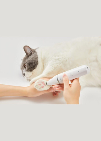 Машинкатример для стриження тварин Xiaomi Pet Trimmer 2 в 1 білий PETKIT (294092821)