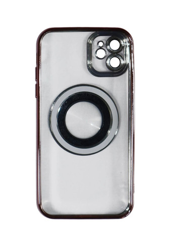 Магнітний чохол XON PhoneCase Magnetic для iPhone 11 (PCMC1111100P 8321) Рожевий/Прозорий XON E-Tech (322581502)