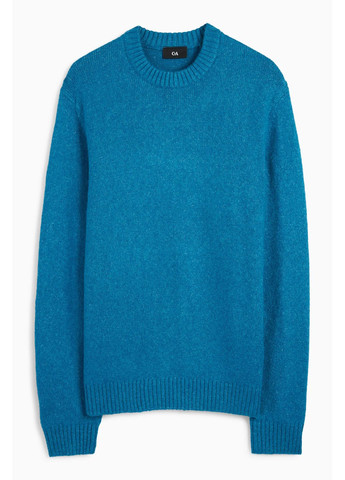 Синій демісезонний в'язаний светр C&A