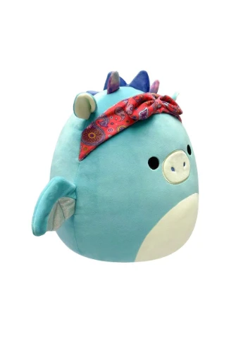 Мягкая игрушка Squishmallows – Дракон в бандане (19 cm) (Срок доставки до 10 дней!) MIC (385838968)