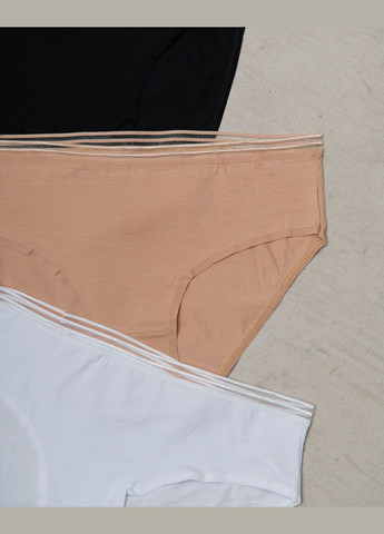 Батальные трусики с полосками по резинке 5 шт. Nicoletta (322126747)