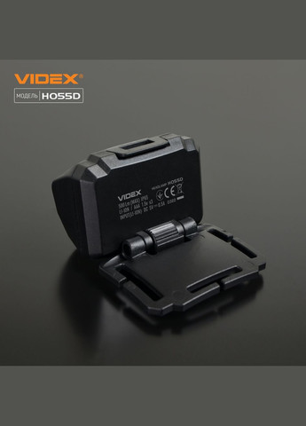 Налобний світлодіодний ліхтар VLF-H055D 500Lm, з червоним і білим світлом, 6 режимів роботи, управління жестами Videx (282312764)