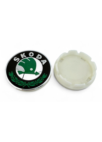 1 штука Колпачок в диски 55/52 заглушка для дисков Шкода (1 шт.) No Brand (364958925)