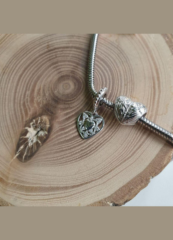 Підвіс срібний Серце з візерунком No Brand (354721524)