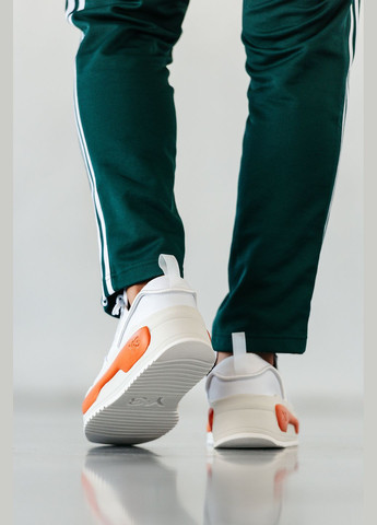 Кросівки жіночі і чоловічі Adidas Y-3 Rivalry white orange | Адідас У-3 Рівару білі оранжеві No Brand білі демісезони (315683572)