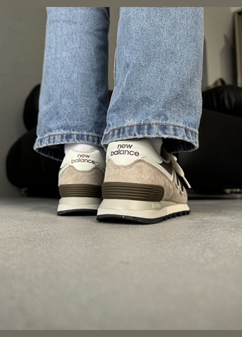 Кросівки жіночі New Balance 574 Legacy beige | Нью Беланс 574 бежеві No Brand бежеві демісезони (316091187)