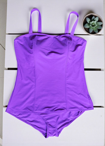 Ліловий літній суцільний купальник суцільний George