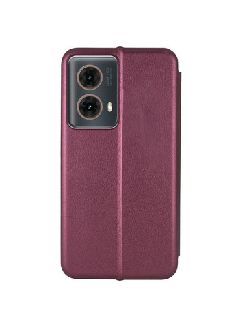 Кожаный чехол-книжка Classy для Motorola Moto G85 Maroon No Brand (345560776)