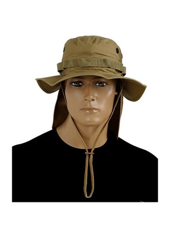 Панама Sturm British Boonie Hat with Neck Flap R/S Coyote Mil-Tec (315821855)