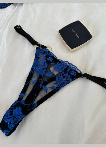 Синий комплект нижнего белья Domino