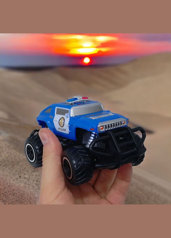 Машинка на радіокеруванні "Hummer Police", синя MIC (293083036)