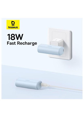 Батарея универсальная Compact 4900mAh 20W Type-C, White (PPWC05T) (P10068302212-00) Baseus Compact 4900mAh 20W Type-C, White (PPWC05T) (369883609)