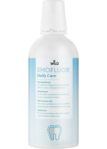 Ополіскувач для ротової порожнини "Щоденний догляд" Emofluor Daily Care 1500ml (1207147-31016827) Dr.Wild (368637264)