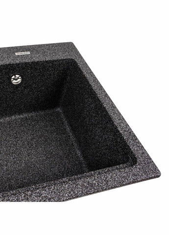 Кухонная мойка гранитная матовая 7545 NIKA Графит Valeso (342069579)