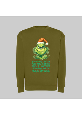 Свитшот с принтом "If I can’t find something nice to wear, I’m not going". Гринч (16702436151) ТiШОТКА (365436459)